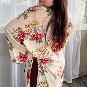 Floral Kimono Duster
